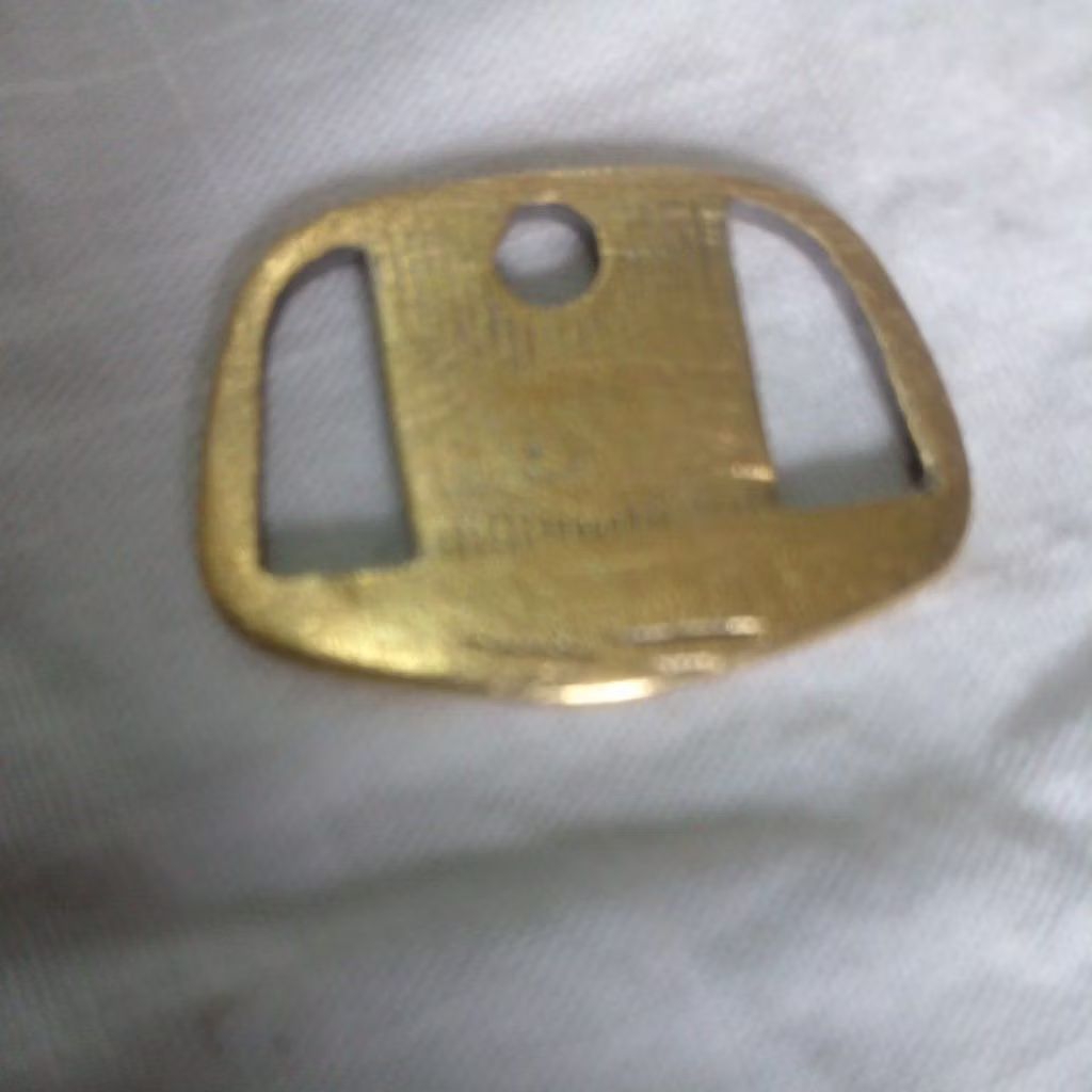 Kalung Liontin Koin Kuningan Asli.