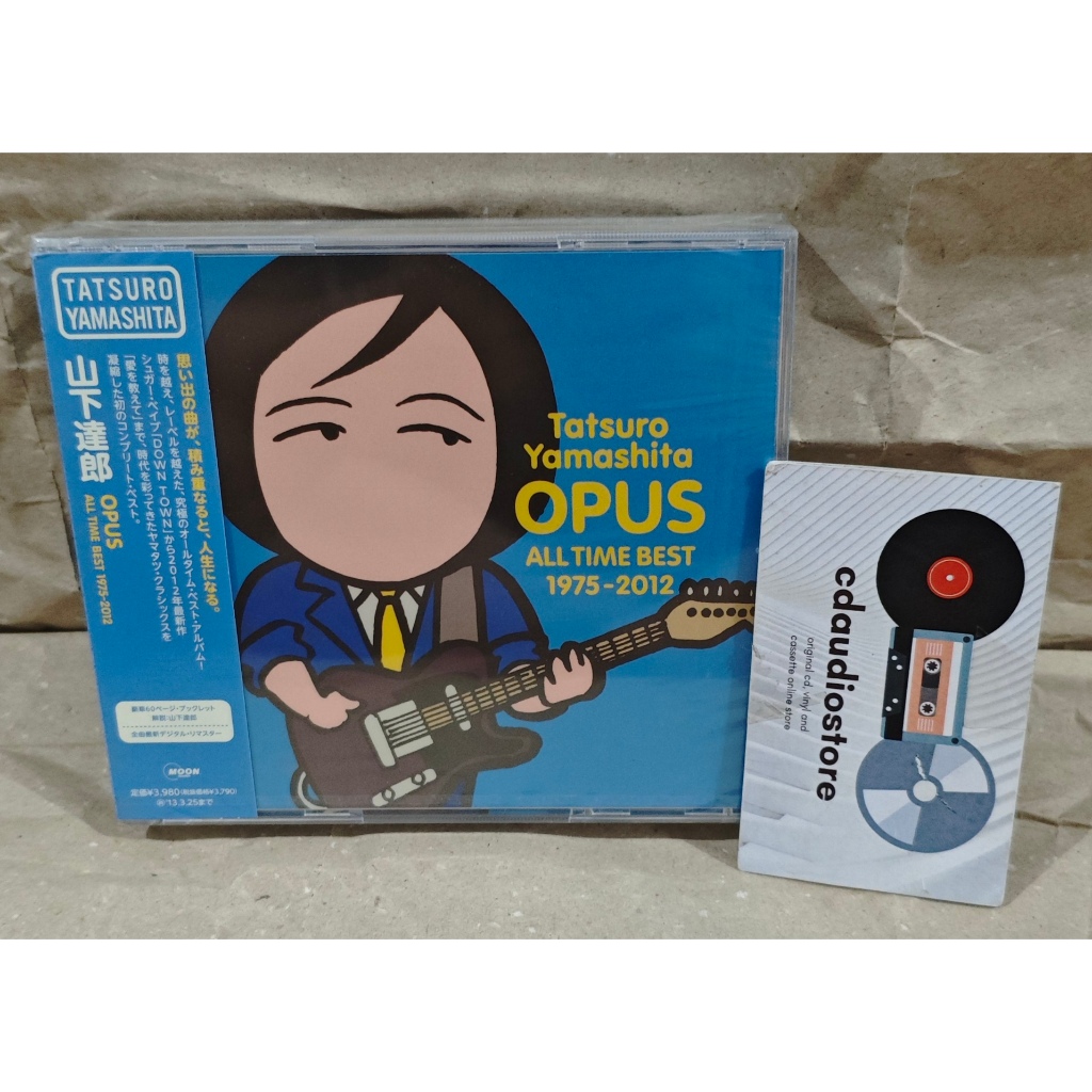 CD TATSURO YAMASHITA - OPUS ALL TIME BEST 1975 2012 3CD JAPAN OBI