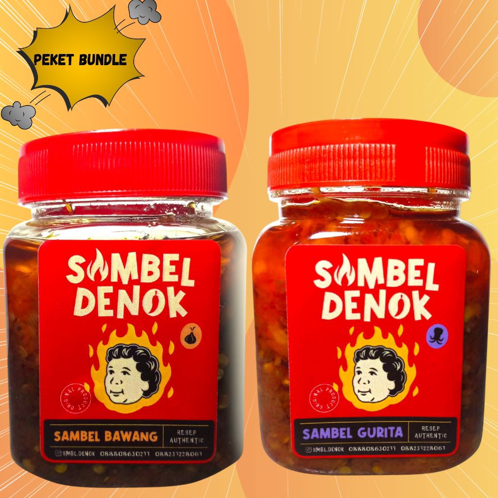 

Paket Bundle Sambal Bawang dan Gurita isi berat bersih 160 gram