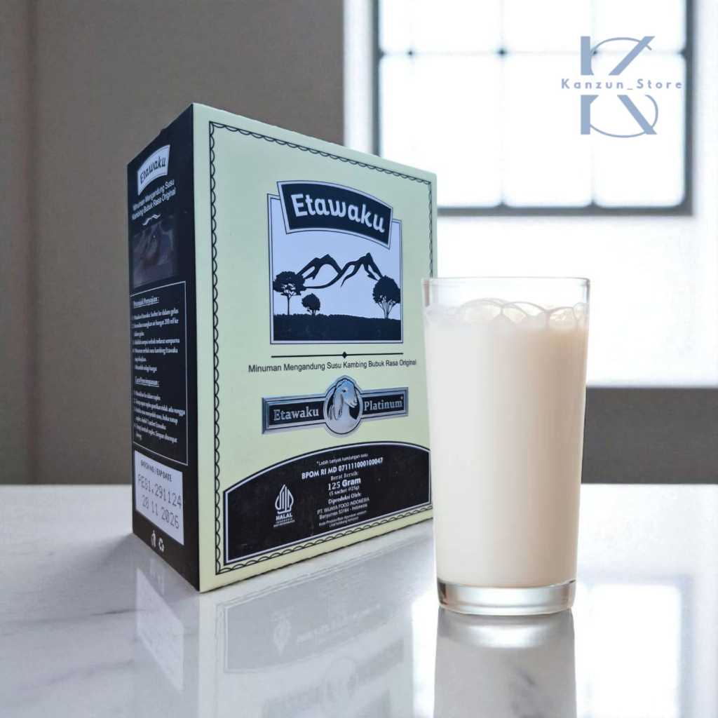 

Etawaku Platinum Sachet - Susu Kambing Etawa Murni & Krimer Bubuk