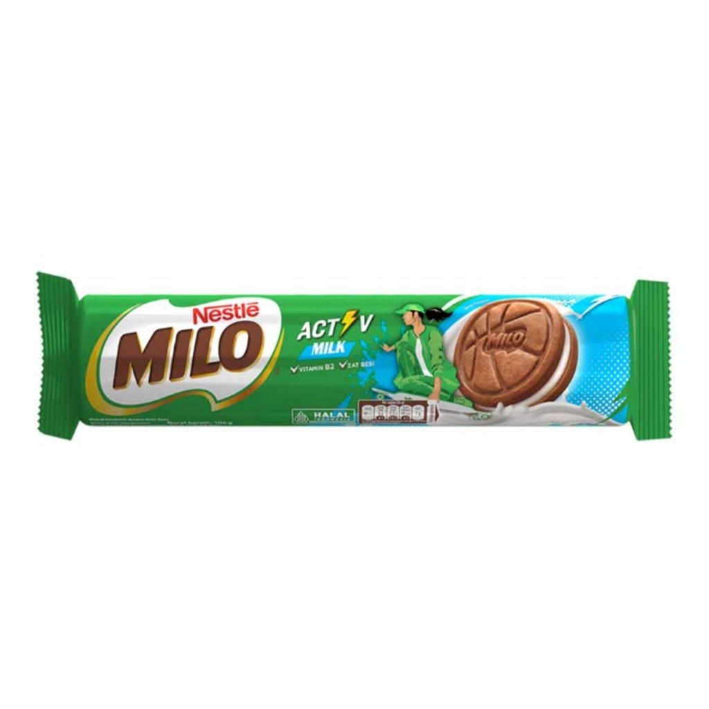 

Milo Active Biskuit Krim Susu 104 g