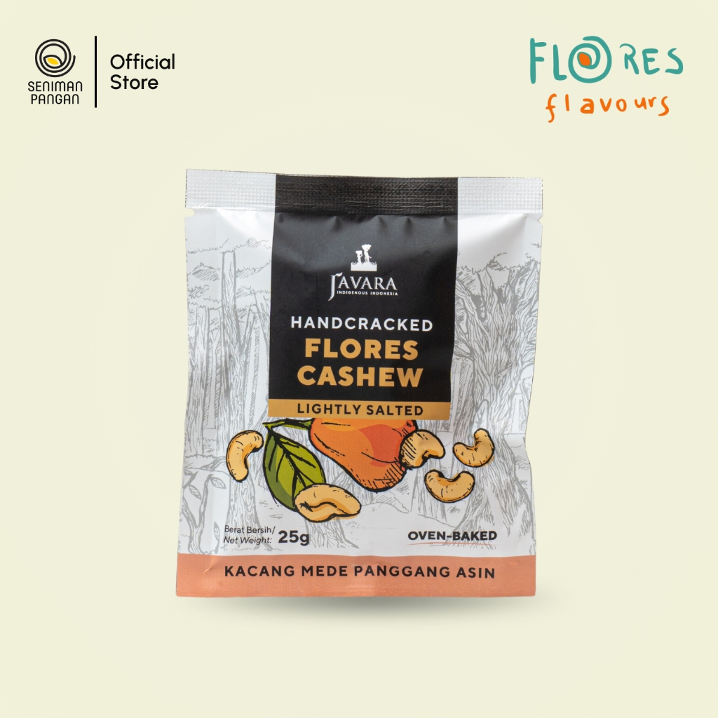 

Seniman Pangan - Javara Lightly Salted Roasted Cashew | Kacang Mede Panggang Asin