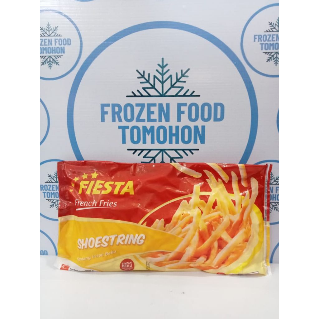 

French Fries Kentang Fiesta Shoestring 1000gr - Frozen Food Tomohon