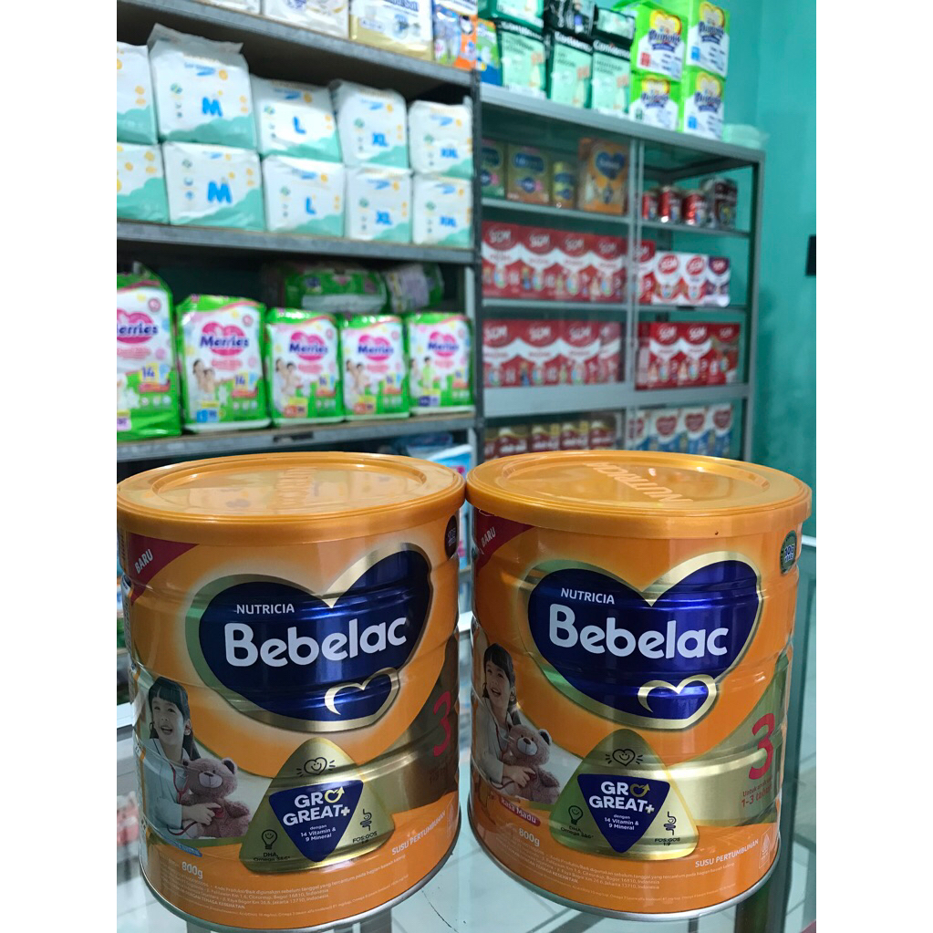 

BEBELAC 3 800gr Rasa Vanila-Madu Susu Pertumbuhan