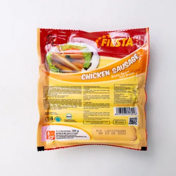 

Fiesta Chicken Sausage 300 gr / Sosis Ayam Fiesta isi 9 / 300 gram