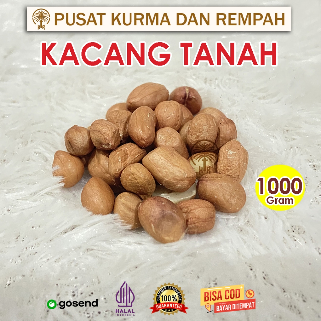 

Kacang Tanah 1kg Mentah - tersedia 500gr