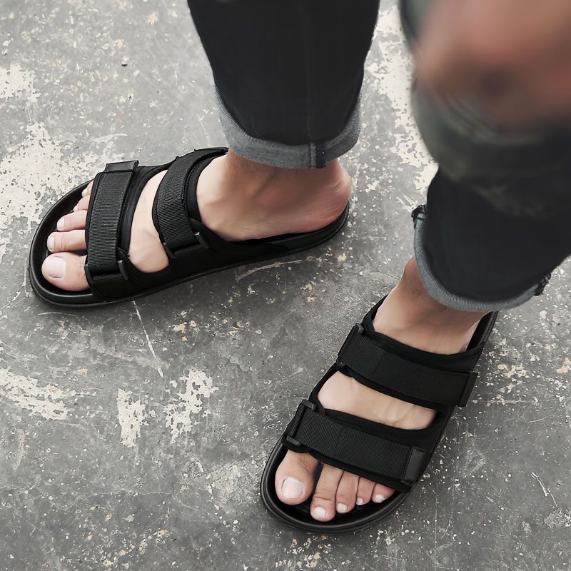 Sanbaru Sandal Sepatu Pria Sandal Pria Kekinian Sandal Slop Pria Karet Sandal Pantai Sandal Pria Dew