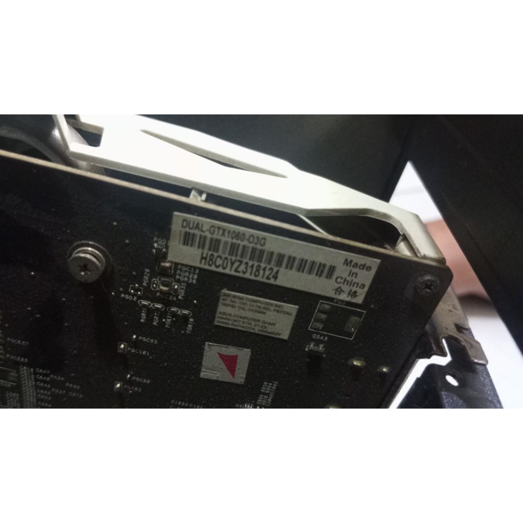 OBRAL VGA GTX 1060-03G ASUS COPOTAN PC RAKITAN