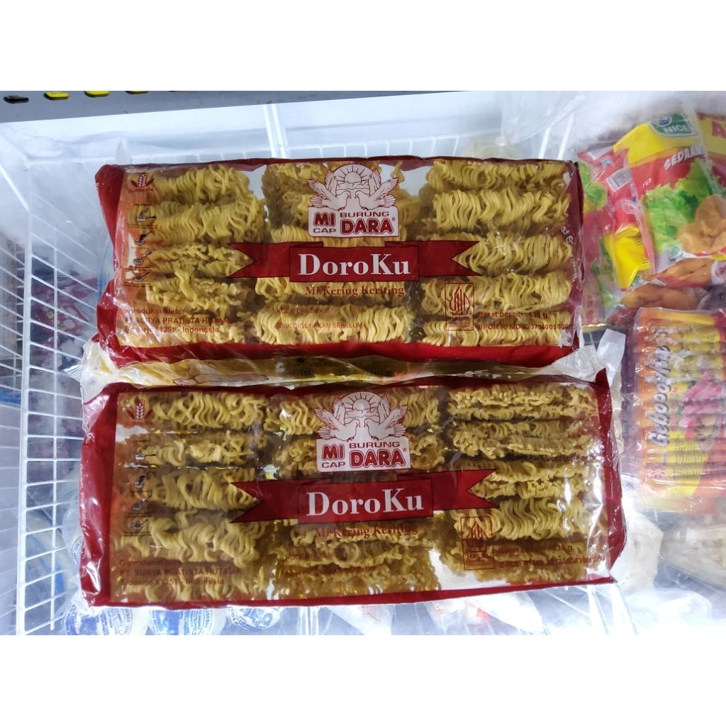 

DOROKU Mie Kering Keriting, Mie Burung Dara