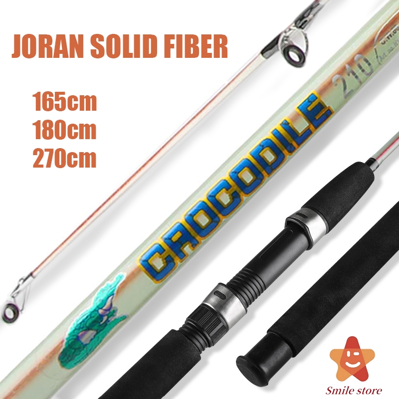 Joran Fiber solid Joran Pancing Model Transparan  Lentur Joran Pancing Drat Action 8-17 Lbs Medium S