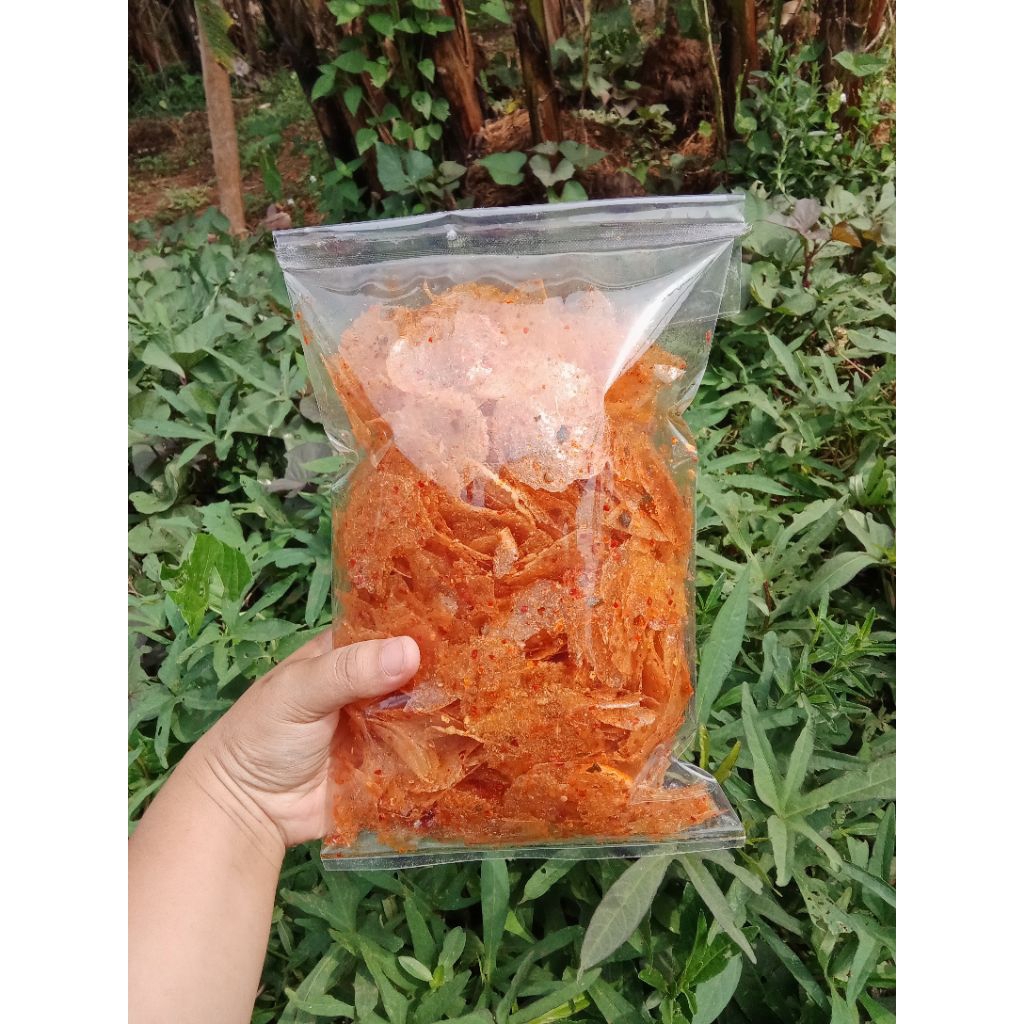 

KRIPCA / KERIPIK KACA PEDAS DAUN JERUK KEMASAN 250 gram
