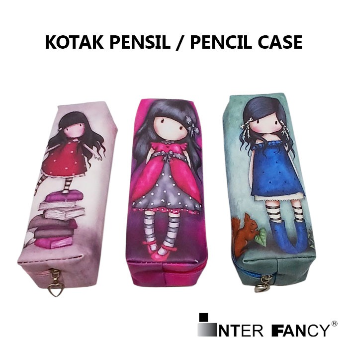 

Kotak Pencil / Tepak Pensil / Tempat Pensil / Pencil Case Fancy type 0872, desain Boneka dengan warna yang Kontras, Terbuat dari bahan imitasi tahan air, ringan dan memuat banyak peralatan tulis.