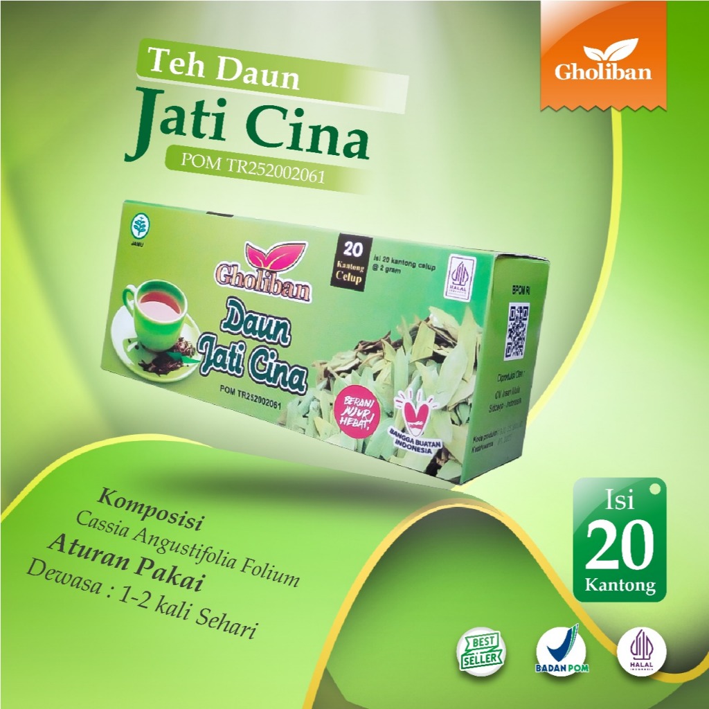 

Teh celup daun jati cina