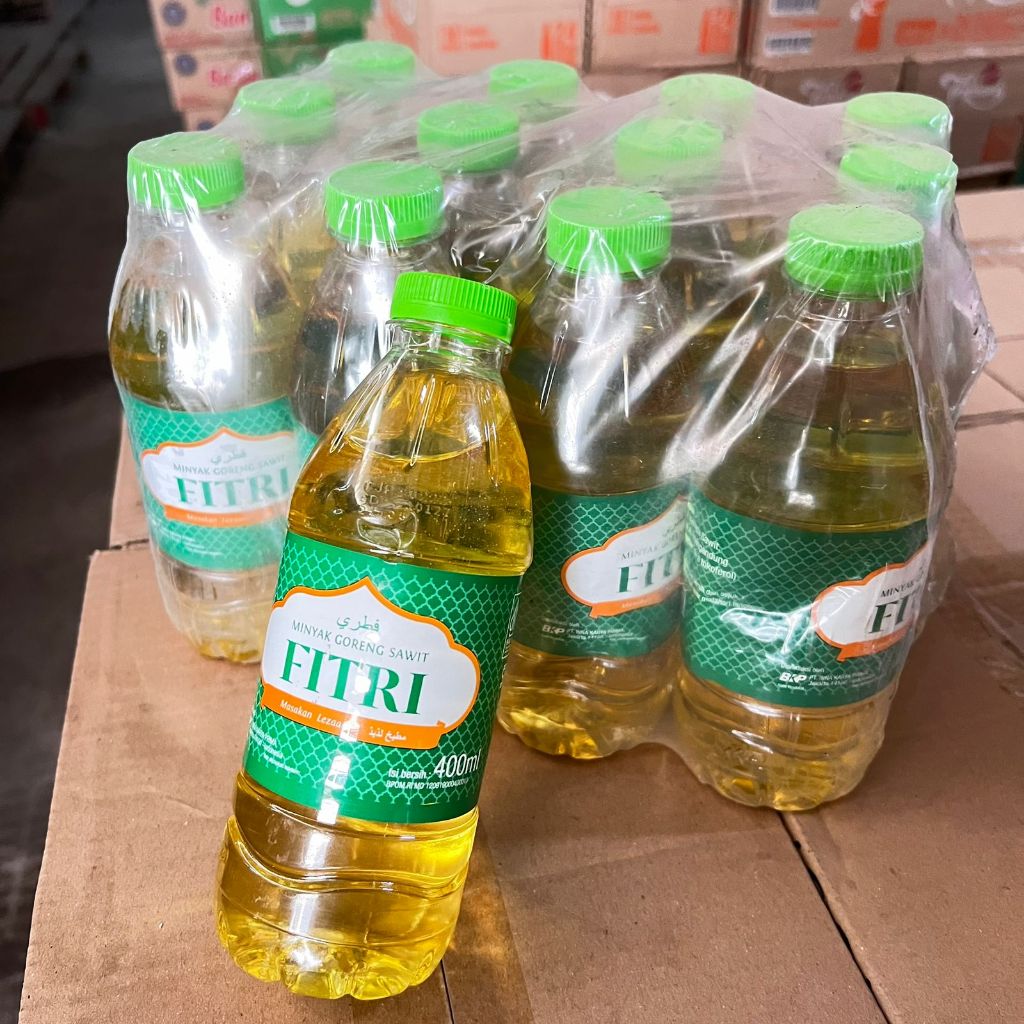 

PROMO GROSIR TERMURAH !! Minyak Goreng Fitri 200 ML (1 Krat 24 botol) / 400 ML (1 Krat 12 botol)
