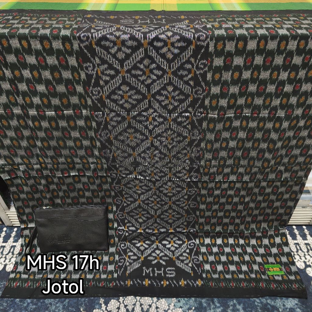 MHS-17 Sarung Goyor Super ATBM Tenun Tangan Tradisional