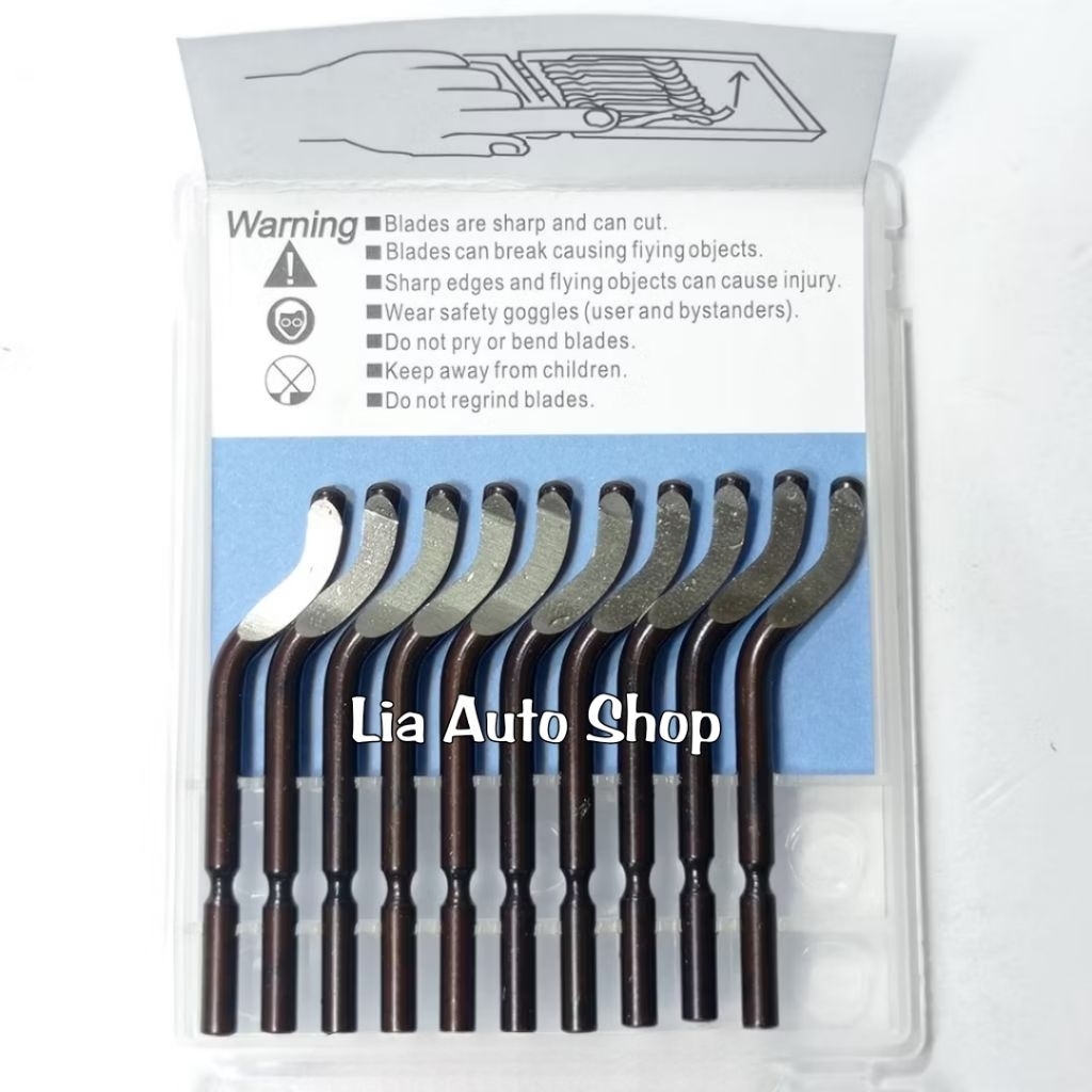 

DEBURRING BLADE BS1010 / REFILL MATA PISANG ISI 10 PCS DEBURRING