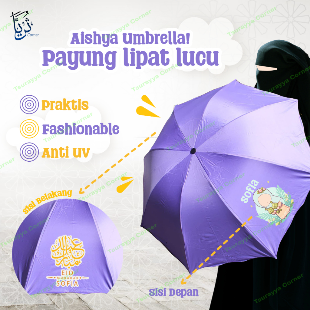 Aishya Umbrella Bebas Custom