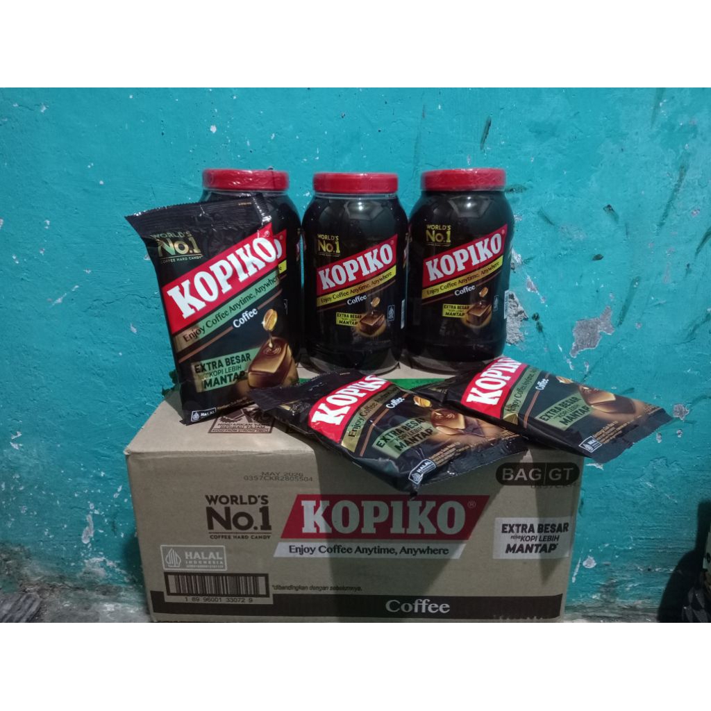 

Permen Kopiko candy rasa caffe dan cappucino 1 zak isi 50 pcs