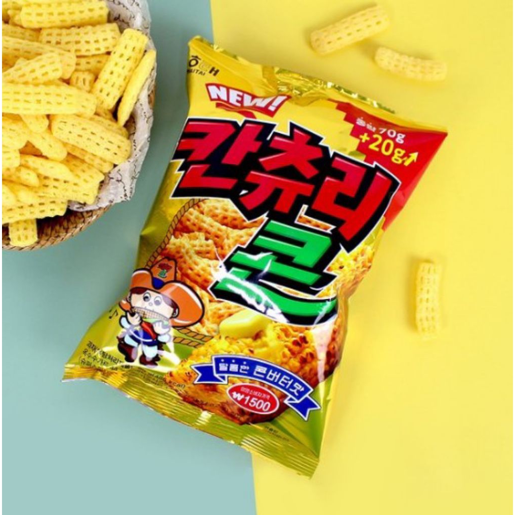 

Haitai country corn butter / snack jagung / Non halal 90gr