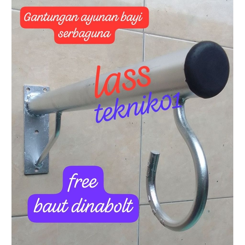 gantungan ayunan bayi tiang gantungan ayunan bayi ayunan bayi tempel dinding bracket ayunan bayi gan