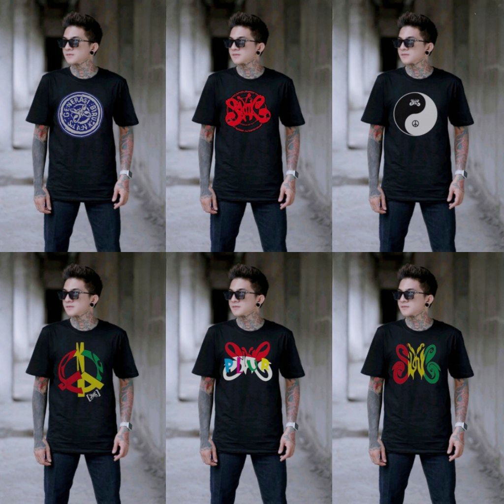 KAOS MUSIK BAND SLANK SERIES // TSHIRT SLANK SERIES NEW