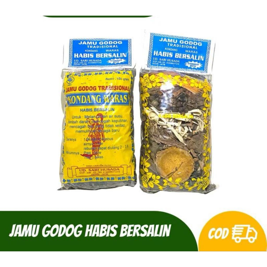 

jamu godog tradisional habis bersalin