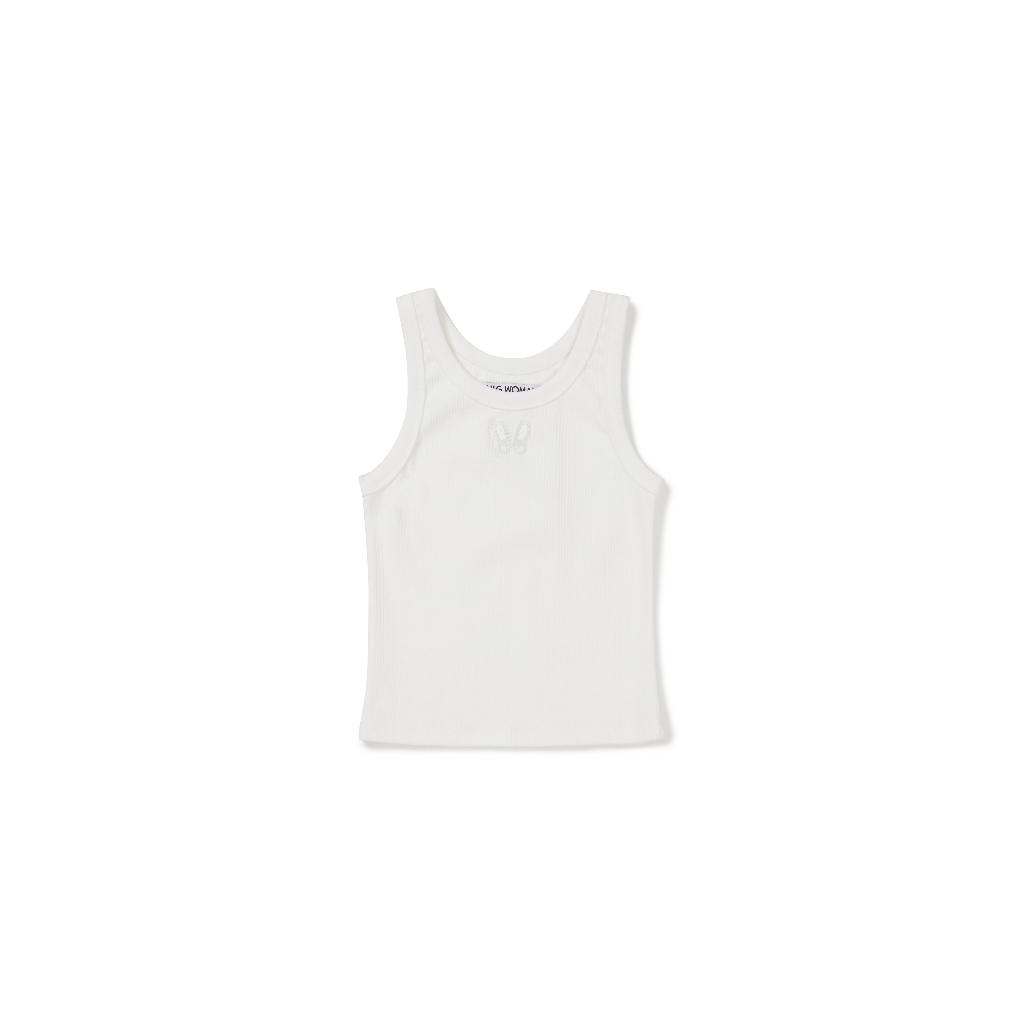 [ALAND] MMW - Mmw Sleeveless White - Atasan Tanpa Lengan Putih