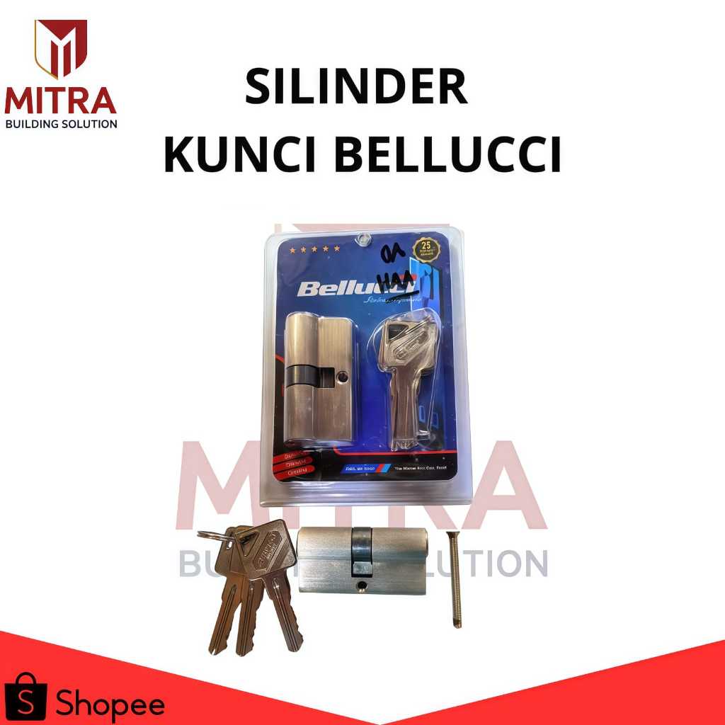 Silinder Kunci Pintu Besar Merk Belluci / BLC