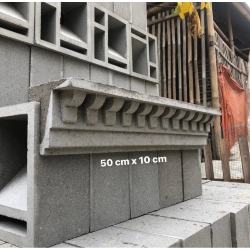 List profil beton Cantol list beton sepatu