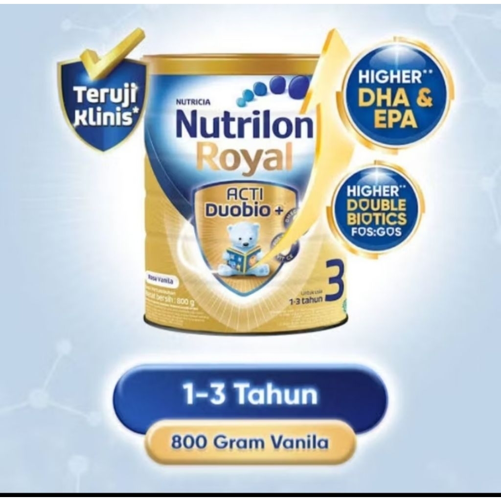 Nutrilon Royal 3 Vanilla Susu Formula 800Gram