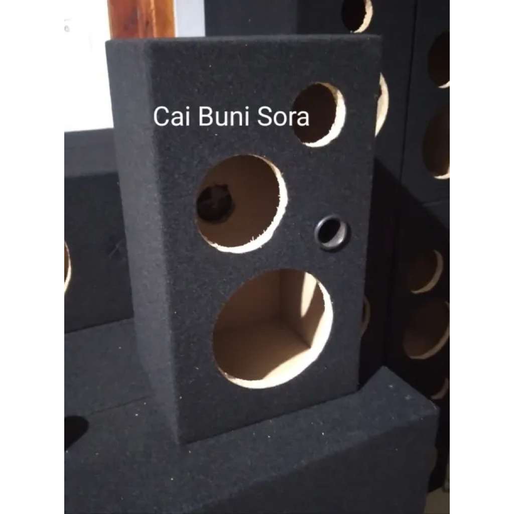 Box Speaker 3 Way 6 Enam Inch Triway Tri Way