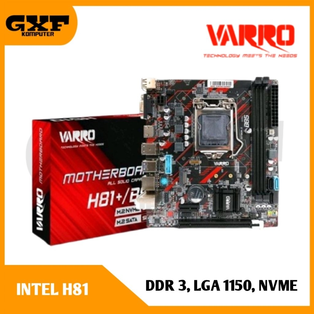 VARRO H81 PLUS LGA 1150 NVME
