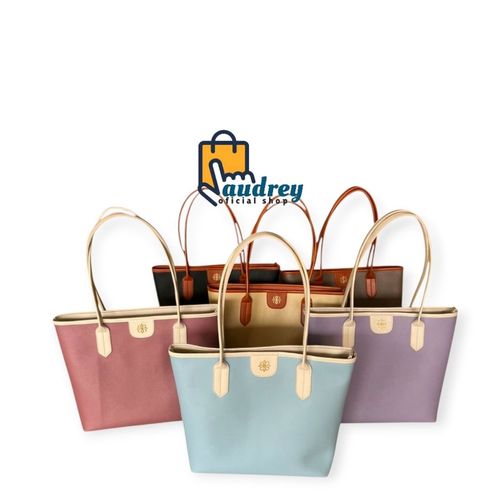 totebag kulit kapasitas BESAR /NAYLA tas wanita kulit sintetis/anti air/ totebag NAYLA