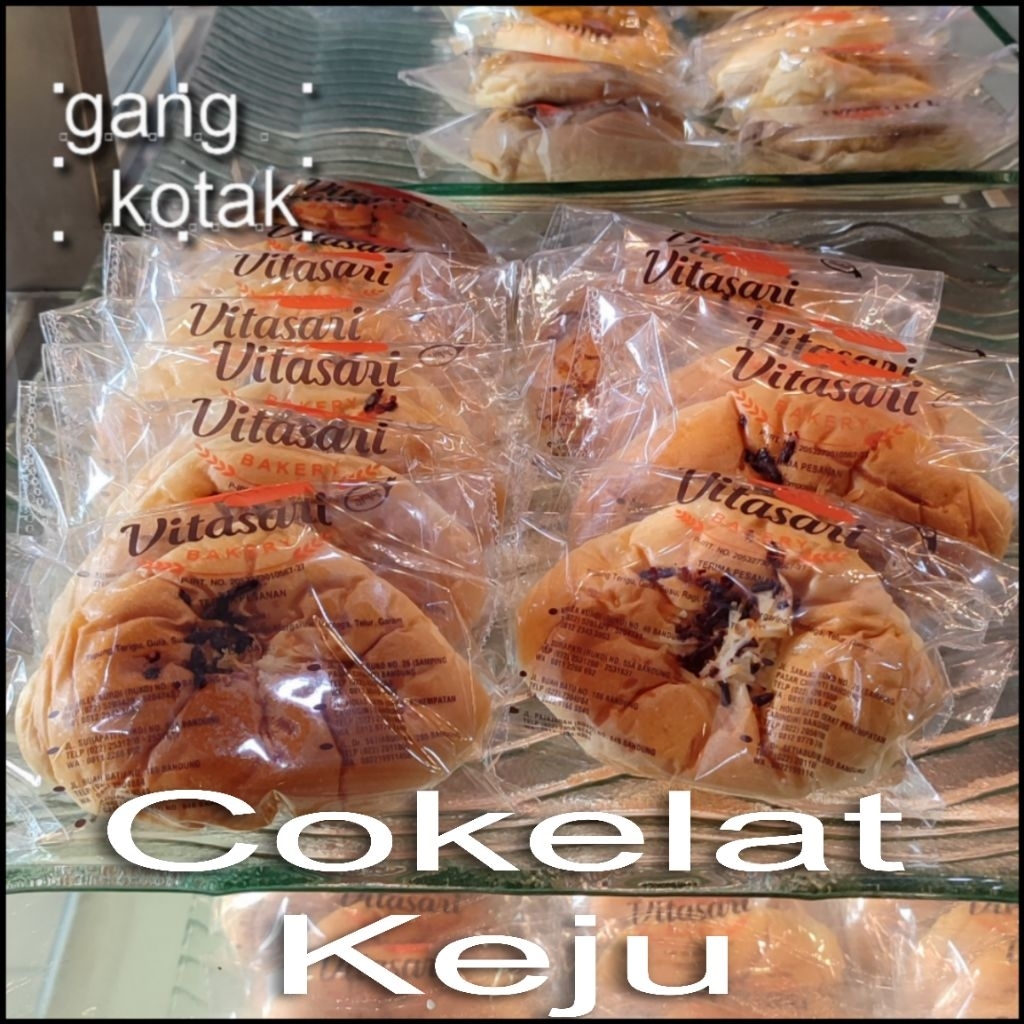 

VITASARI BANDUNG Roti Coklat Keju Satuan