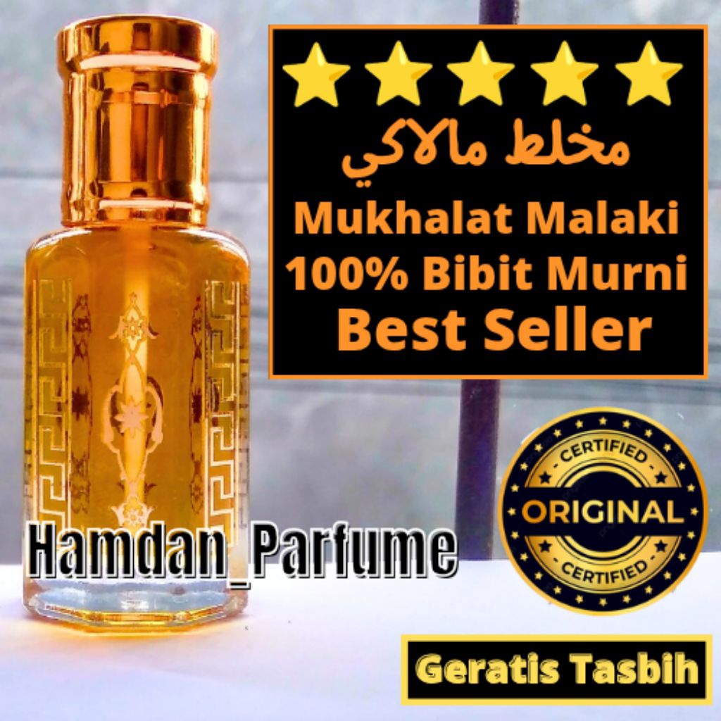 PARFUM MUKHALAT MALAKI Minyak Wangi Arab Murni Non Alcohol Asli 100% BestSeller
