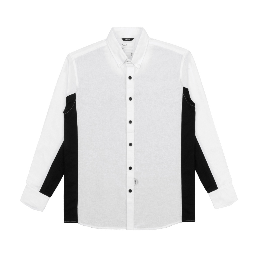 COWART MATERNAL DISASTER KEMEJA PANJANG PUTIH WHITE LONG SHIRT