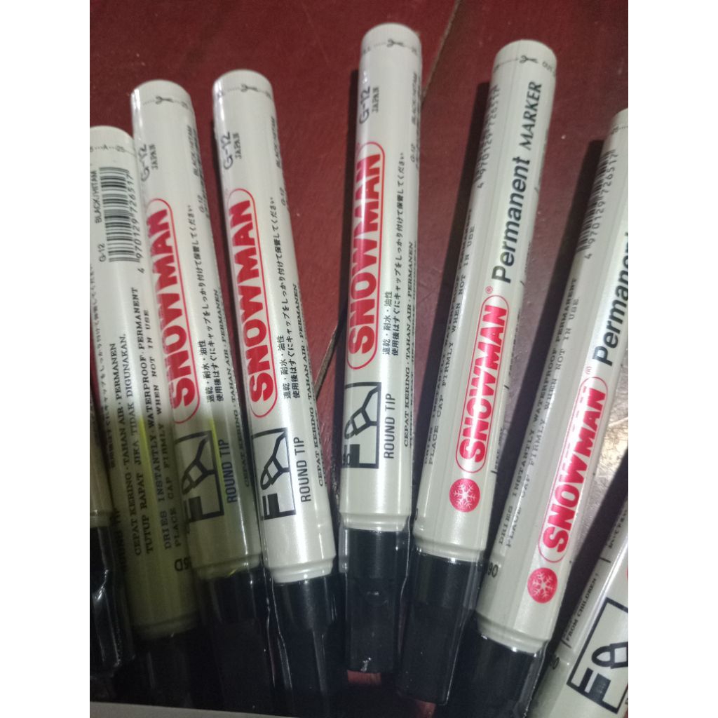 

spidol snowman marker permanent