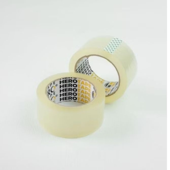 

Lakban / Plakban Bening 45mm x 90 yard, 45 Micron STEROTAPE / HERO TAPE