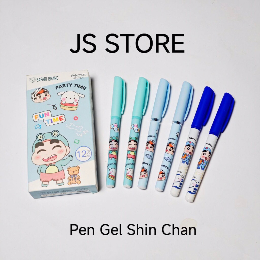 

Pen Pulpen Ballpoint Gel Karakter Shin Chan per biji