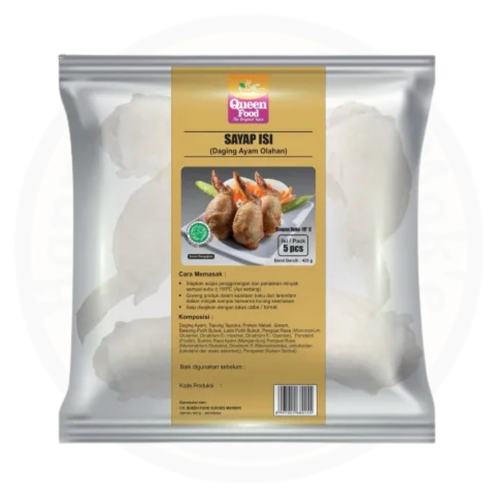 

QUEEN FOOD SAYAP ISI 425 gr