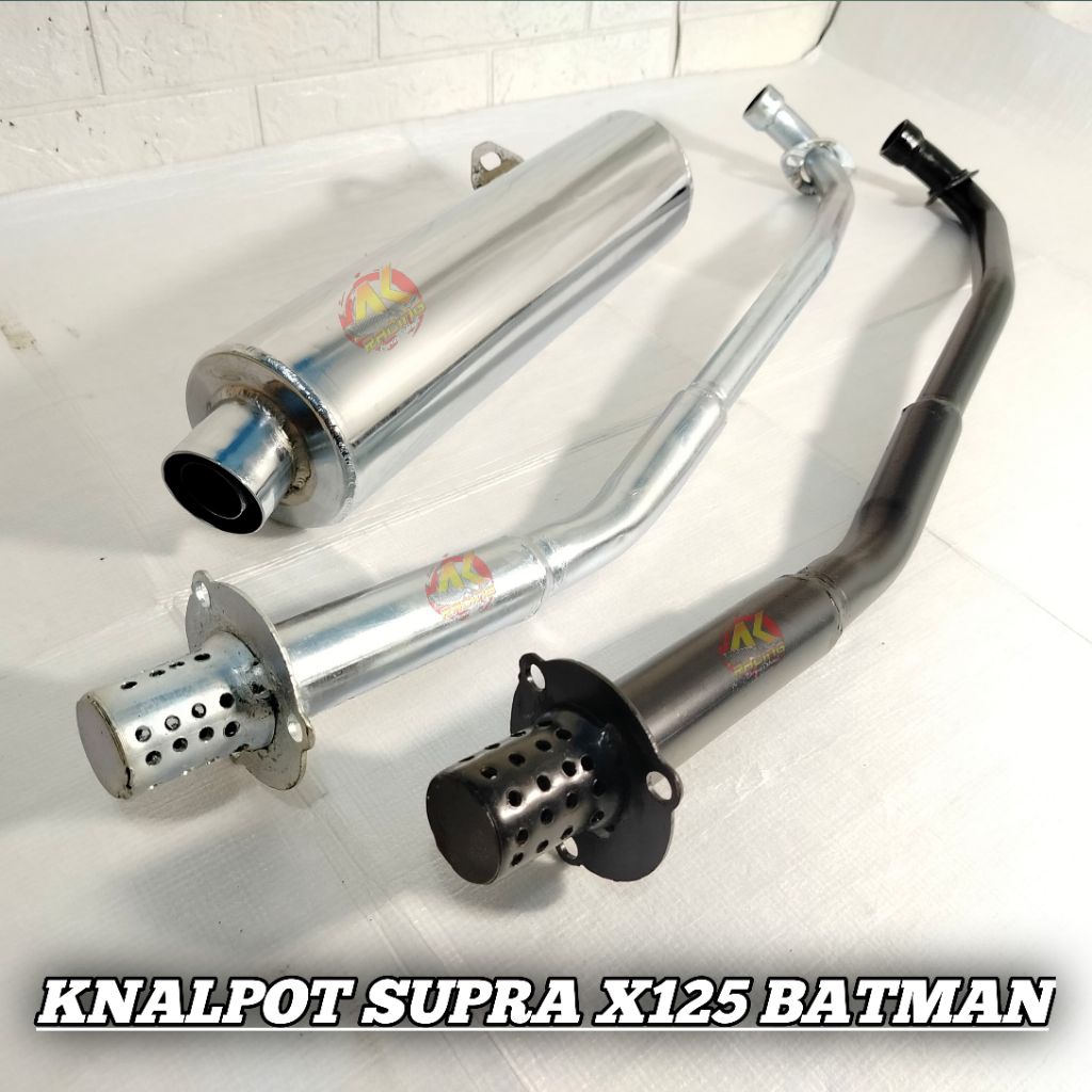 knalpot Supra x 125 standar Honda Supra x 125 RR/Batman 2007-2014 Knalpot Standar Supra x125