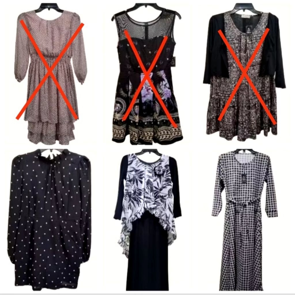 Prelove Baju Mantan Baju Wanita | Mini Dress Wanita Korea | Gamis Wanita