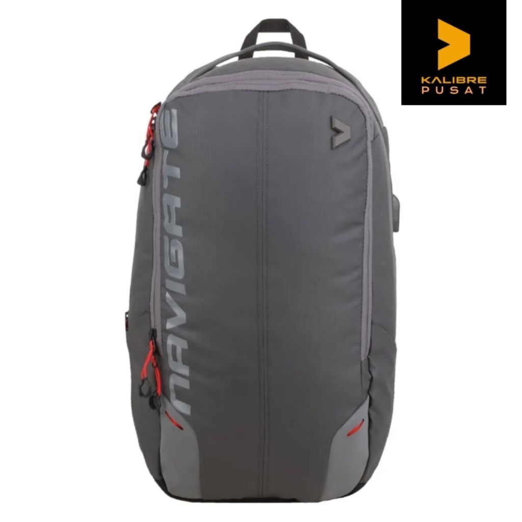 KALIBRE NAVIGATE 22L GREY ORIGINAL TAS RANSEL PRIA BACKPACK KALIBRE NAVIGATE 22L TAS LAPTOP TAS PUNG
