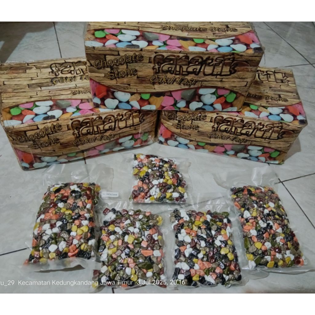 

CHOCOLATE STONE (COKELAT KERIKIL) FANATIK ORIGINAL TURKI