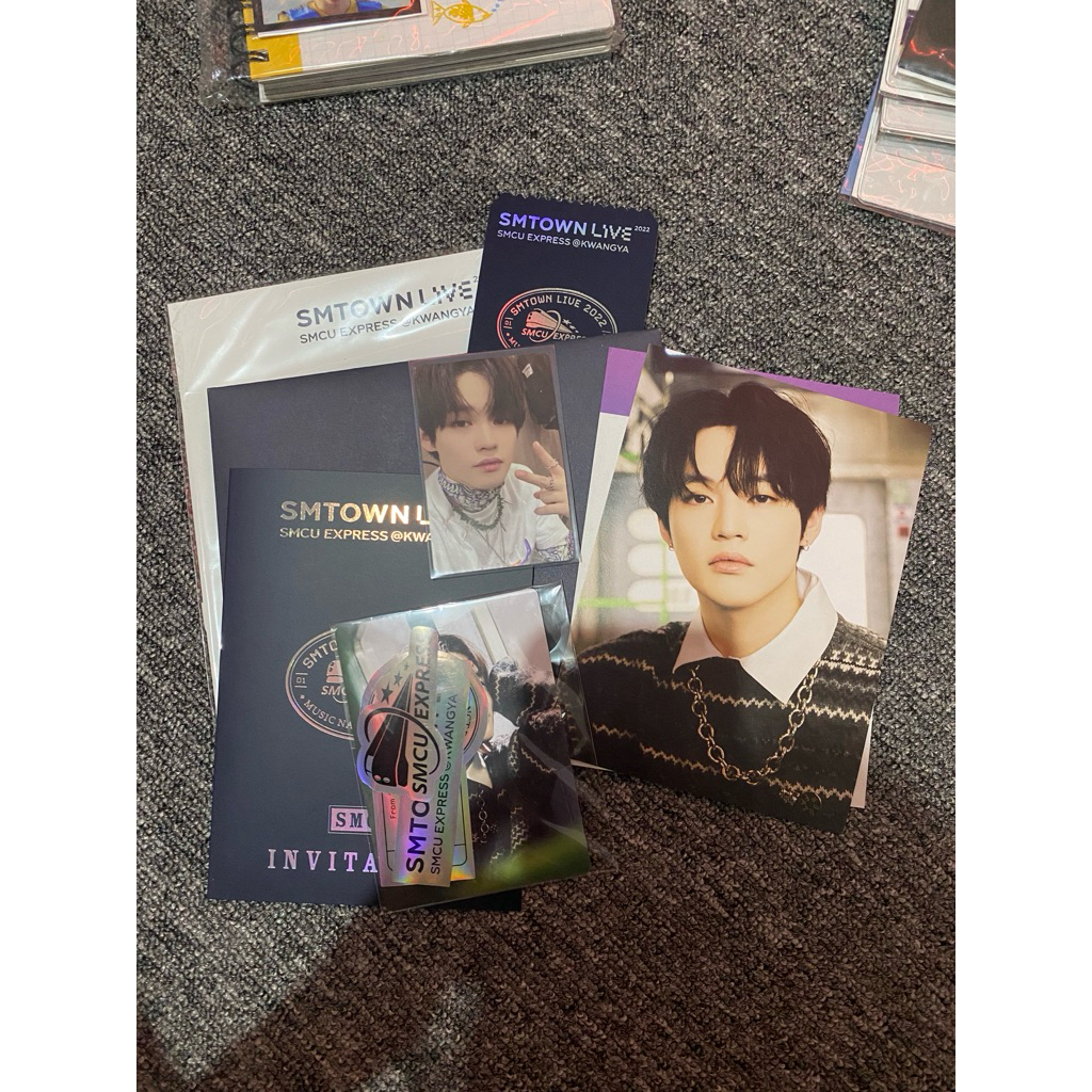 SPECIAL AR TICKET SET CHENLE SMTOWN LIVE SMCU EXPRESS