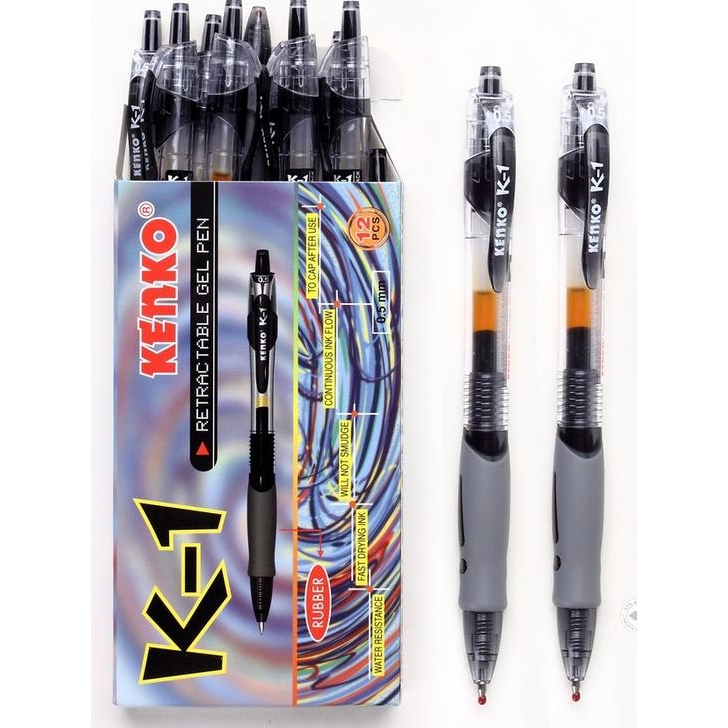 

Kenko K1 Retractable – Pulpen Gel Anti Macet