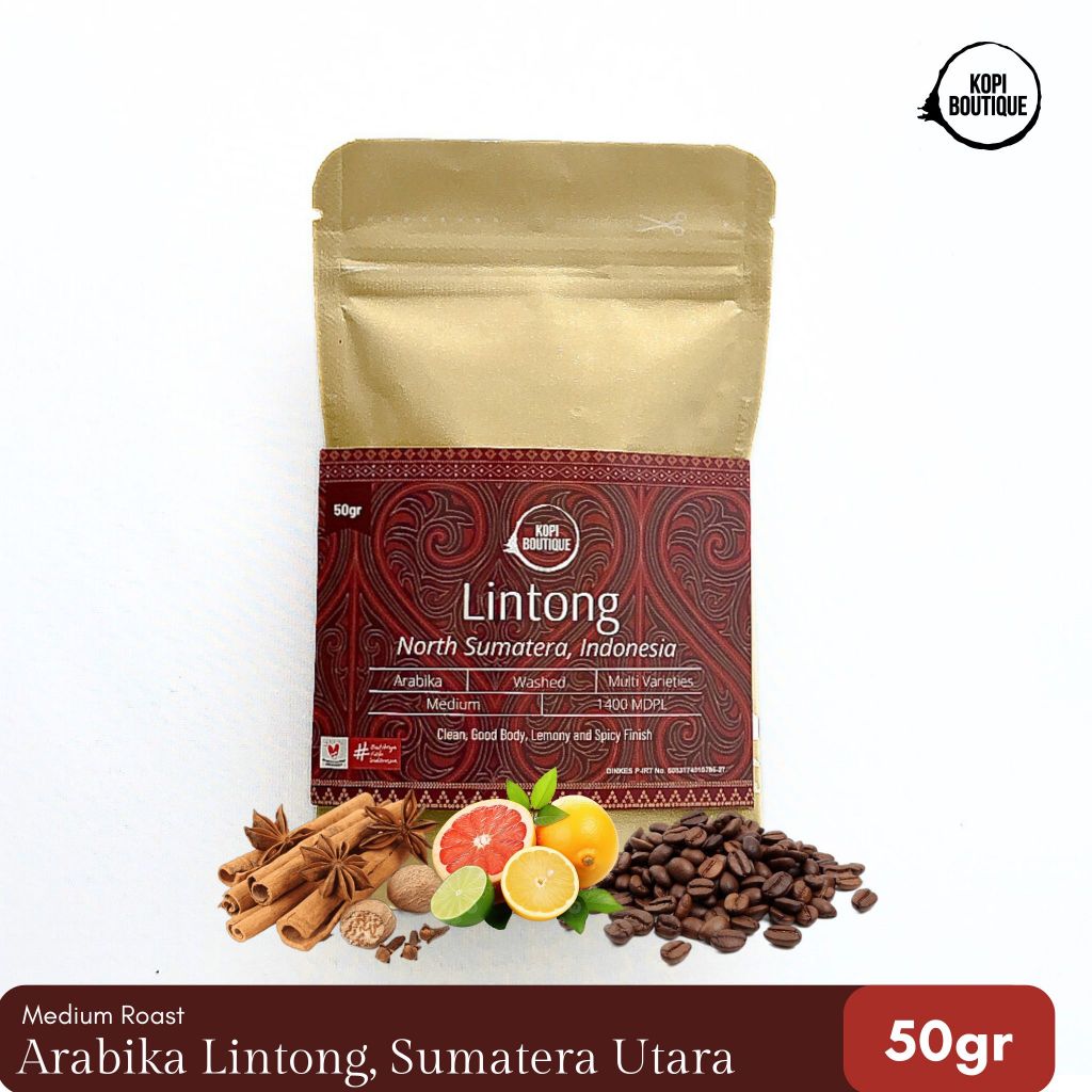 

Kopi Arabica Sumatra Lintong 50gr