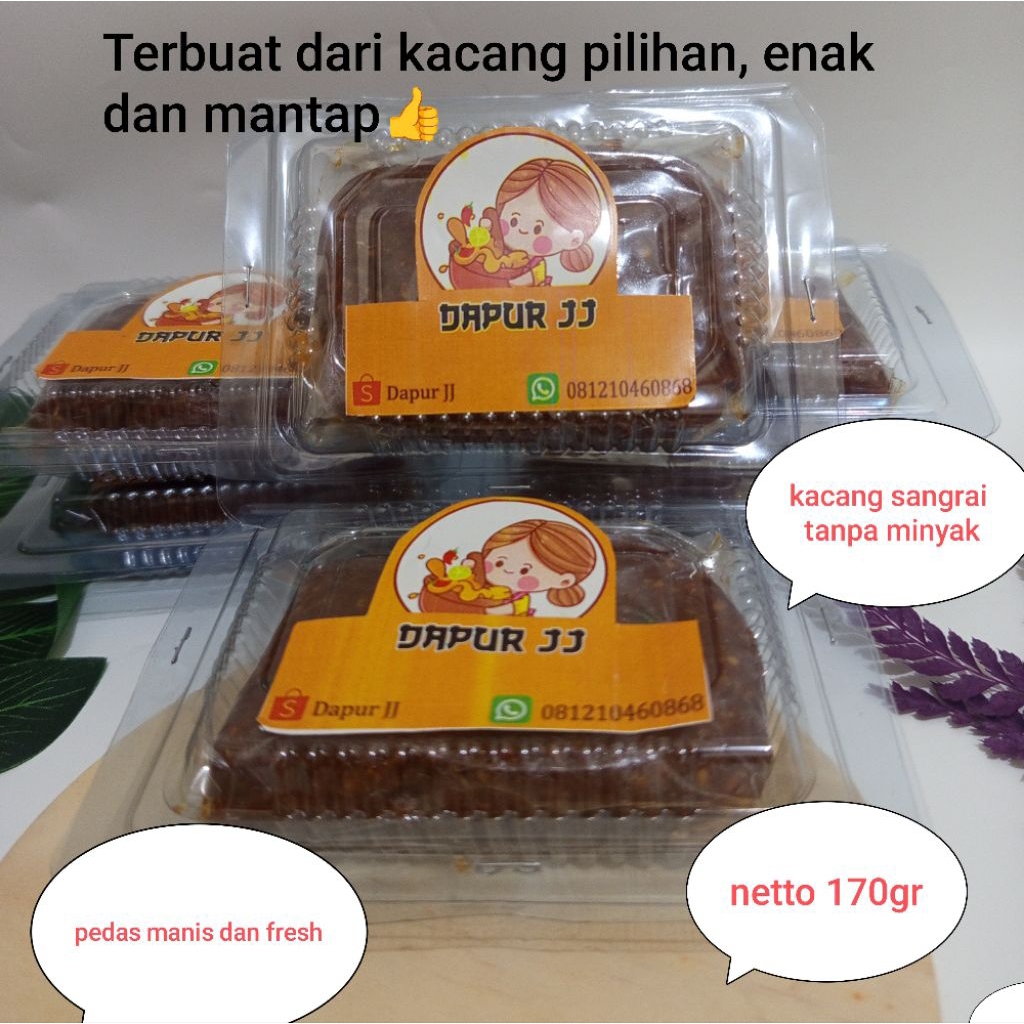 

Sambel Pecel kemasan 160gram