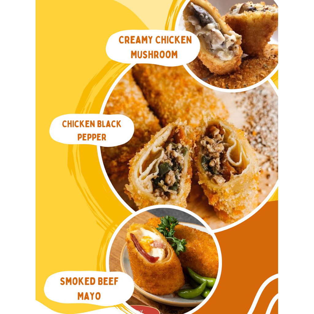 

RISOLES SMOKED BEEF MAYO FROZEN