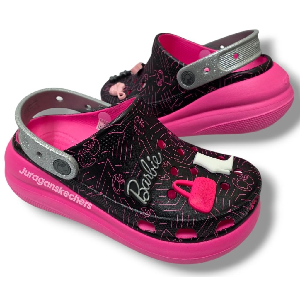 SANDAL CROCS CRUSH CLOG X BARBIE/CRUSH CLOG BARBIE/MEGA CLOG BARBIE/CROCS MEGA CLOG BARBIE/CRUSH CLO